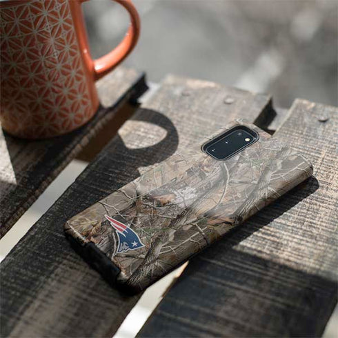 NFL New England Patriots Realtree AP Camo Galaxy S20 Pro Case