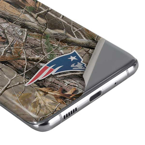 NFL New England Patriots Realtree AP Camo Galaxy S20 Skin