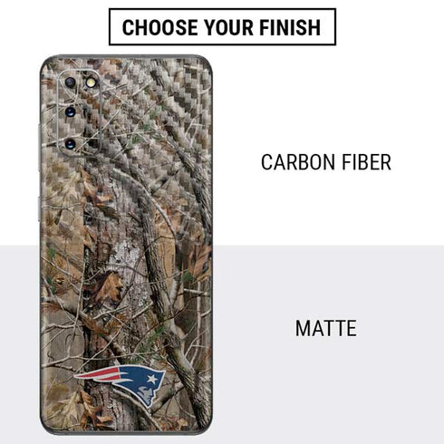 NFL New England Patriots Realtree AP Camo Galaxy S20 Skin