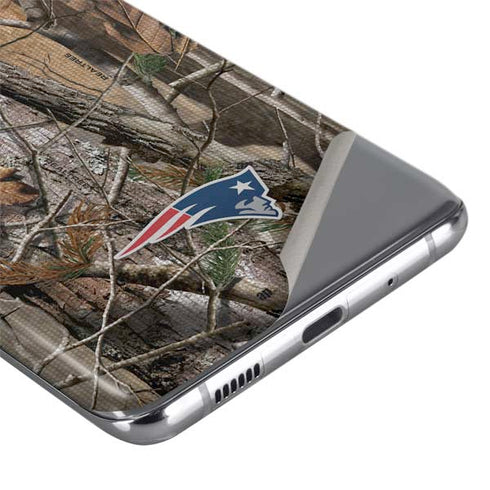 NFL New England Patriots Realtree AP Camo Galaxy S20 Ultra 5G Skin