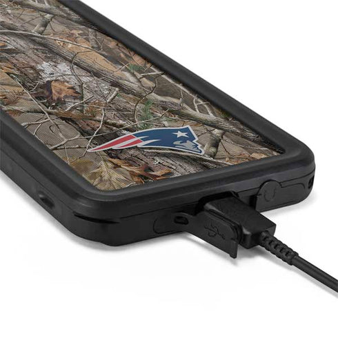 NFL New England Patriots Realtree AP Camo Galaxy S20 Waterproof Case