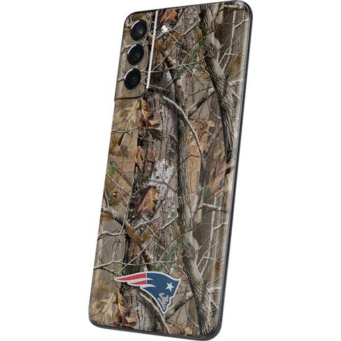 NFL New England Patriots Realtree AP Camo Galaxy S21 5G Skin
