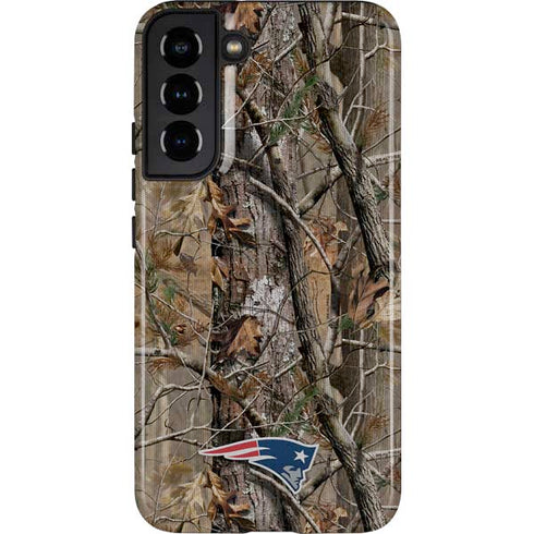 NFL New England Patriots Realtree AP Camo Galaxy S22 Plus Pro Case