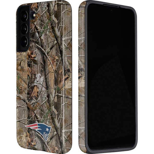 NFL New England Patriots Realtree AP Camo Galaxy S22 Plus Pro Case