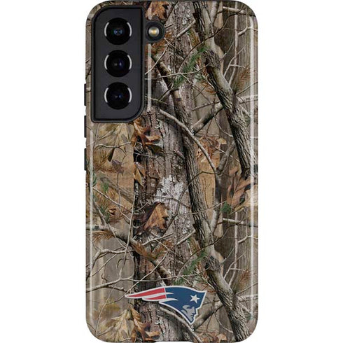 NFL New England Patriots Realtree AP Camo Galaxy S22 Pro Case