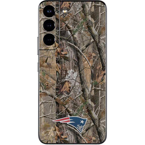 NFL New England Patriots Realtree AP Camo Galaxy S22 Skin