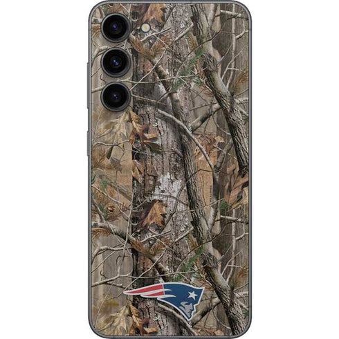 NFL New England Patriots Realtree AP Camo Galaxy S23 Plus Skin
