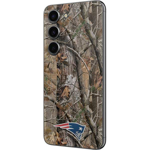 NFL New England Patriots Realtree AP Camo Galaxy S23 Skin