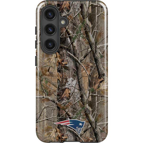 NFL New England Patriots Realtree AP Camo Galaxy S24 Impact Case