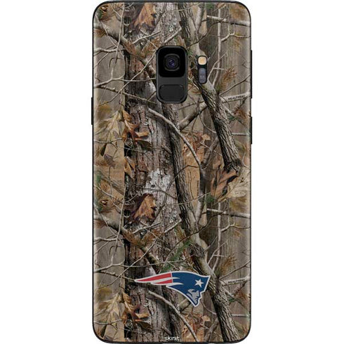 NFL New England Patriots Realtree AP Camo Galaxy S9 Skin