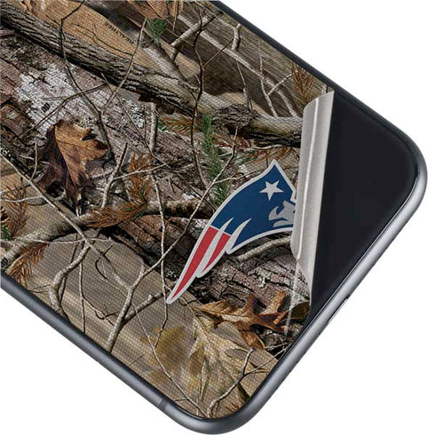 NFL New England Patriots Realtree AP Camo iPhone 11 Skin