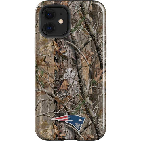 NFL New England Patriots Realtree AP Camo iPhone 12 Impact Case