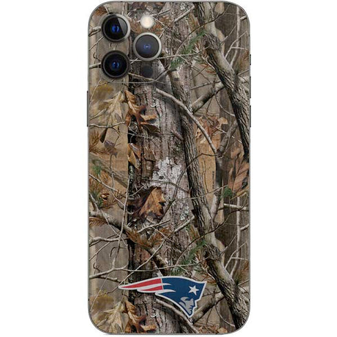 NFL New England Patriots Realtree AP Camo iPhone 12 Pro Skin