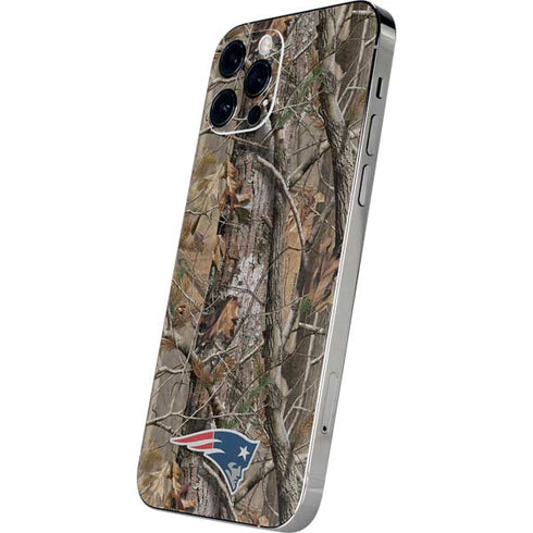 NFL New England Patriots Realtree AP Camo iPhone 12 Pro Skin