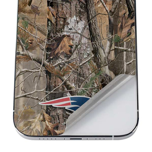 NFL New England Patriots Realtree AP Camo iPhone 12 Pro Skin