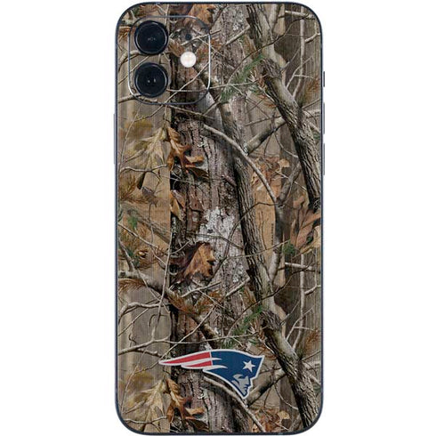 NFL New England Patriots Realtree AP Camo iPhone 12 Skin