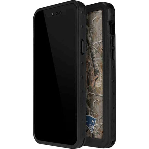 NFL New England Patriots Realtree AP Camo iPhone 13 Mini Waterproof Case
