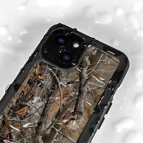 NFL New England Patriots Realtree AP Camo iPhone 13 Mini Waterproof Case