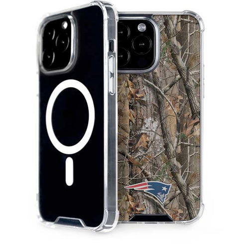 NFL New England Patriots Realtree AP Camo iPhone 13 Pro Max MagSafe Case