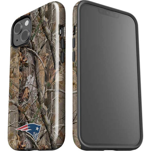 NFL New England Patriots Realtree AP Camo iPhone 14 Plus Impact Case
