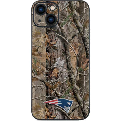 NFL New England Patriots Realtree AP Camo iPhone 14 Plus Skin