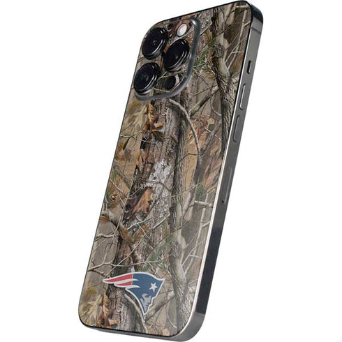 NFL New England Patriots Realtree AP Camo iPhone 14 Pro Skin