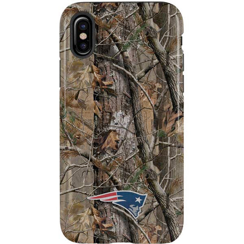 NFL New England Patriots Realtree AP Camo iPhone X Pro Case