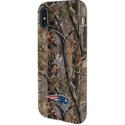 NFL New England Patriots Realtree AP Camo iPhone X Pro Case