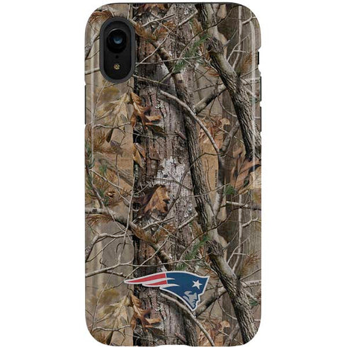 NFL New England Patriots Realtree AP Camo iPhone XR Pro Case