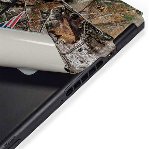 NFL New England Patriots Realtree AP Camo Nintendo Switch Bundle Skin