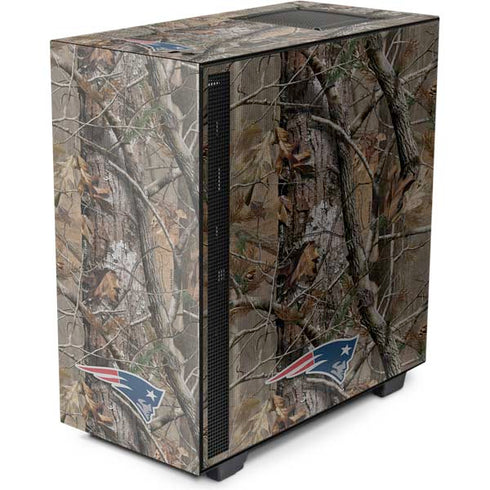 NFL New England Patriots Realtree AP Camo NZXT H510 Compact ATX Mid-Tower Case Skin