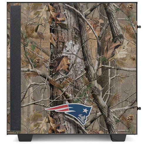 NFL New England Patriots Realtree AP Camo NZXT H510 Compact ATX Mid-Tower Case Skin