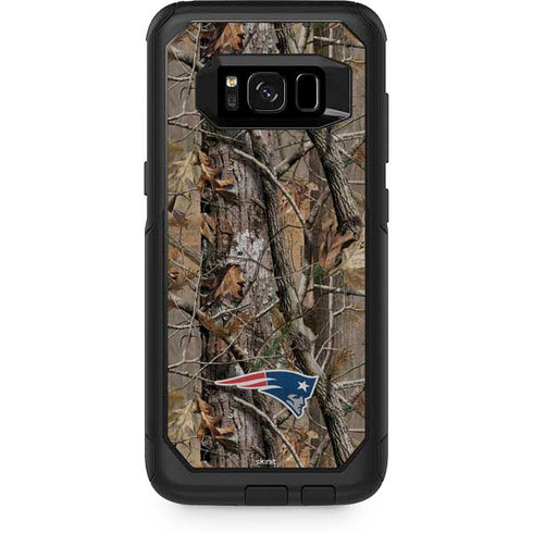 NFL New England Patriots Realtree AP Camo Otterbox Commuter Galaxy Skin