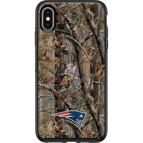 NFL New England Patriots Realtree AP Camo Otterbox Symmetry iPhone Skin