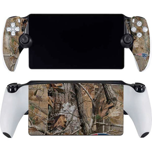 NFL New England Patriots Realtree AP Camo PlayStation Portal Remote Player Skin