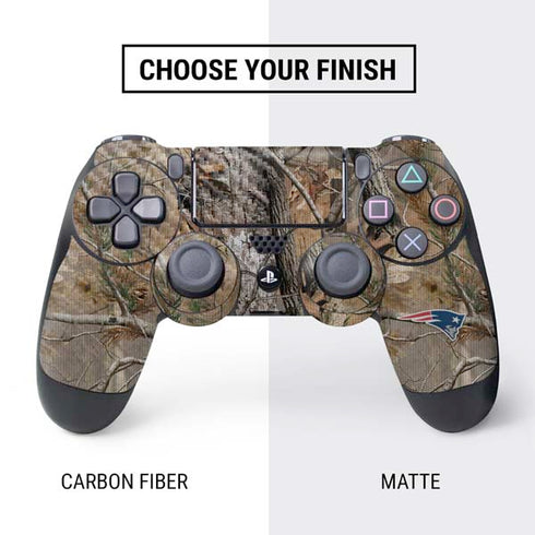 NFL New England Patriots Realtree AP Camo PS4 Controller Skin