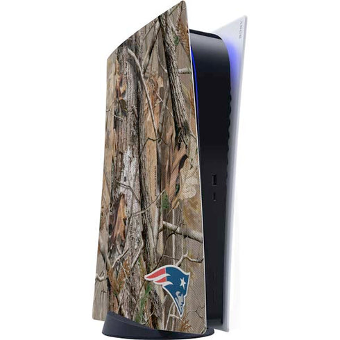 NFL New England Patriots Realtree AP Camo PS5 Digital Edition Console Skin