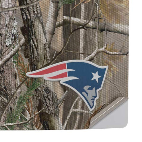 NFL New England Patriots Realtree AP Camo PS5 Slim Digital Edition Console Skin