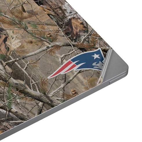 NFL New England Patriots Realtree AP Camo Universal Laptop 11in (8.8 x 6.2in) Skin