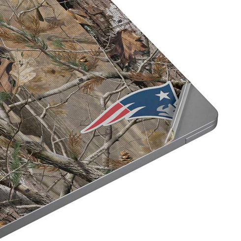 NFL New England Patriots Realtree AP Camo Universal Laptop 12in (9.8 x 6.8in) Skin
