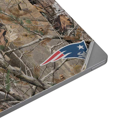 NFL New England Patriots Realtree AP Camo Universal Laptop 13in (10.6 x 7.6in) Skin
