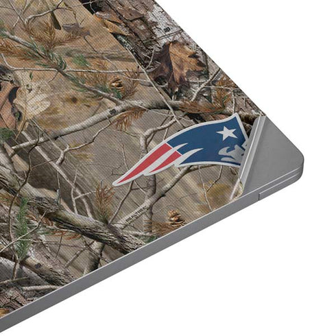 NFL New England Patriots Realtree AP Camo Universal Laptop 16.6in (13.4 x 9.7in) Skin