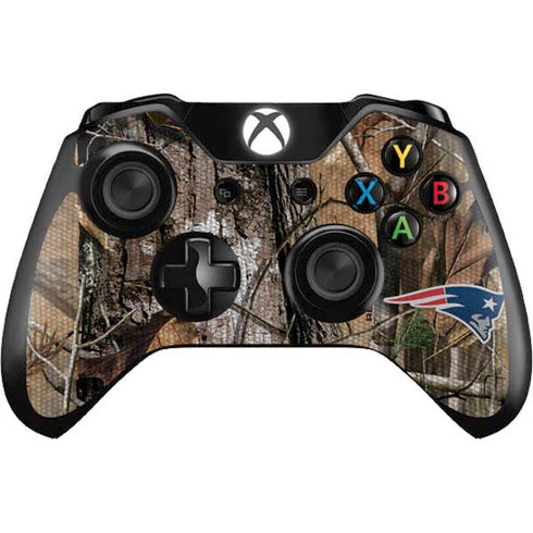 NFL New England Patriots Realtree AP Camo Xbox One Controller Skin