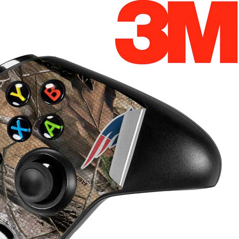 NFL New England Patriots Realtree AP Camo Xbox One X Controller Skin