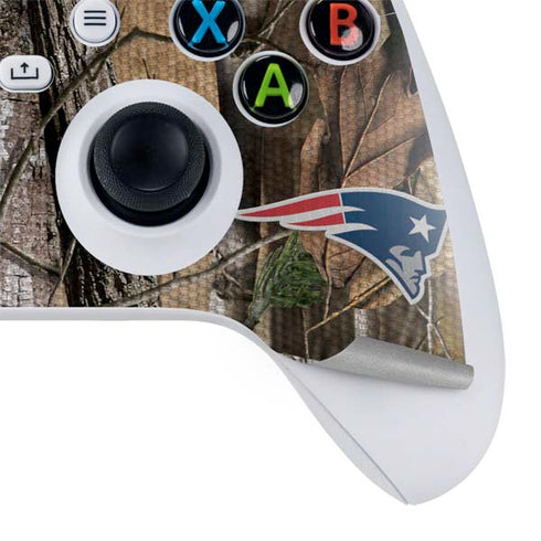 NFL New England Patriots Realtree AP Camo Xbox Series S Controller Skin