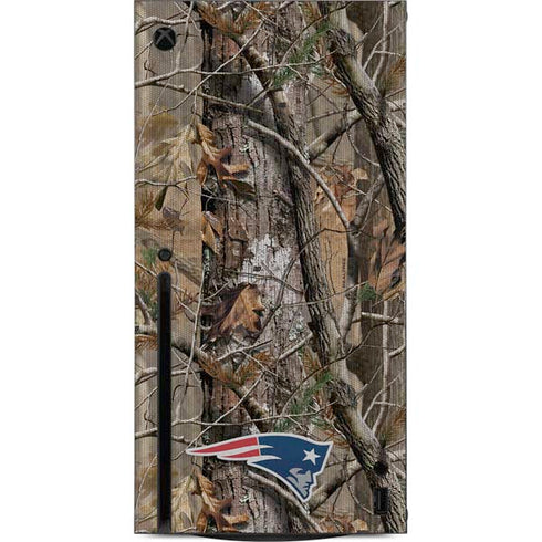 NFL New England Patriots Realtree AP Camo Xbox Series X Console Skin