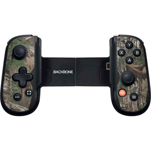 NFL New England Patriots Realtree Xtra Green Camo Backbone One for iPhone Game Controller Skin