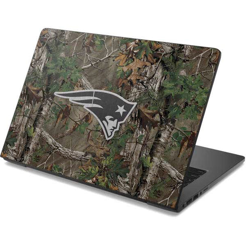 NFL New England Patriots Realtree Xtra Green Camo Dell Chromebook Skin