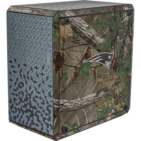 NFL New England Patriots Realtree Xtra Green Camo Cooler Master MasterBox Q300L Mini Tower Skin