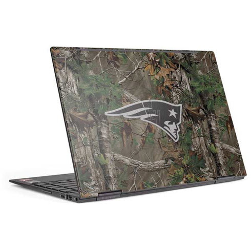 NFL New England Patriots Realtree Xtra Green Camo HP Envy Skin